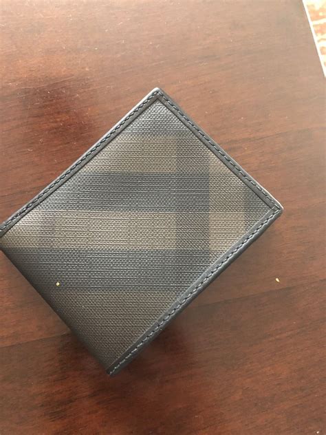 authentic Burberry men wallet